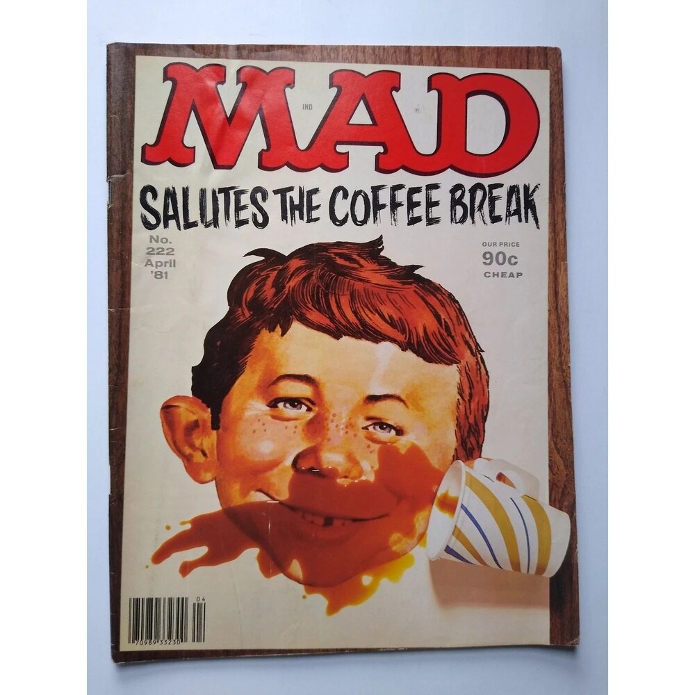 MAD #222 Dressed To Kill That's Incredible Comic Book 1981 Satire Magazine